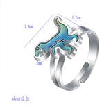 Fashion Cartoon Dinosaur Rings