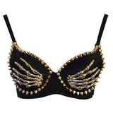 Fashion Skull Bralette For Women