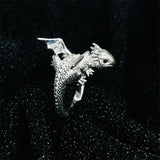 New Vintage Dragon Rings Animals Aso