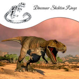 New 925 Sterling Silver Dinosaur Rings Animals-Aso
