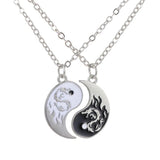 Fashion Dragon Couple Bracelet Necklace Boyfriend