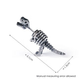 Vintage Dinosaur Stud Earrings Animals Aso