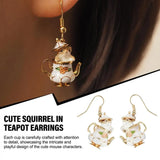 New Cute Squirrel Earring Animals Aso