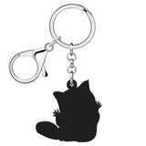 New Adorable Plush Raccoon Keychains Animals-Aso