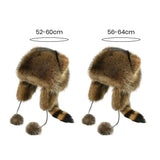 New Winter Hat Cute Raccoon-Animals Aso