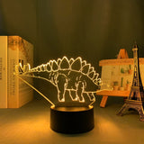 3D Dinosaur Night Light Desk Lamp