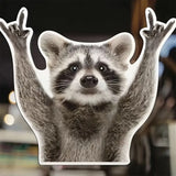 New Fashion Raccoon Car Keychain Animals Aso
