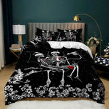 New Fashion Skull Duvet Cover-Animals Aso