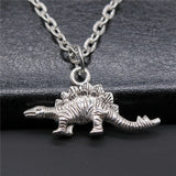Fashion Antique Silver Color Dinosaur Necklace Animals-Aso