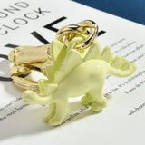 Cute Stegosaurus Dinosaur Keychain For Adults Animals Aso
