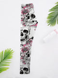 Fashion Women Skull Leggings