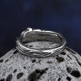 New Vintage Cool 316L Stainless Steel Wolf Ring