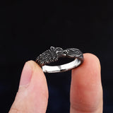 New Vintage Cool 316L Stainless Steel Wolf Ring