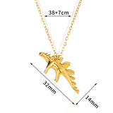 Trend Dinosaurs Pendant Necklace Animals Aso