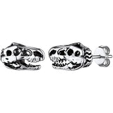 New Stainless Steel Dinosaur Stud Earring
