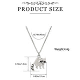 Amazing Raccoon Pendant Necklaces