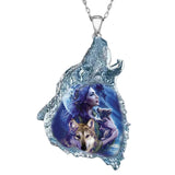 New Elegant Wolf Necklace - animalsaso02