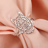 New Amazing Wolf Ring Viking - animalsaso02