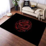 New Dragon Animal Printed Carpet - Animals Aso