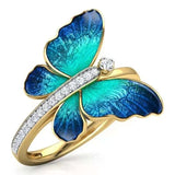 New Fashion Butterfly Rings - Animals Aso