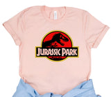 Jurassic Park Women's Dinosaur Print T-Shirt