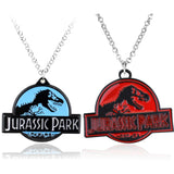 The Jurassic Park Dinosaur Pendant Fashion Necklace Animals-Aso