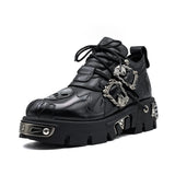 Men and Women Vintage Skull Shoes
