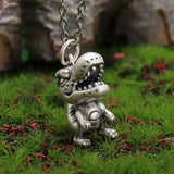 New Cute Dinosaur Pendant Necklace Animals-Aso