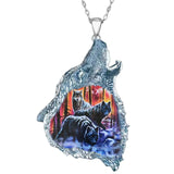 New Elegant Wolf Necklace - animalsaso02
