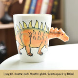 Creative Dinosaur Ceramic Mug Animals Aso