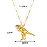 Trend Dinosaurs Pendant Necklace - animalsaso02
