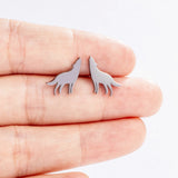 New fashion stainless steel Wolf earrings