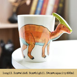 Creative Dinosaur Ceramic Mug Animals Aso
