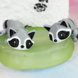 3D Raccoon Stress Relief Keychain