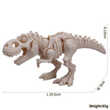3D Printed Dinosaur toy Figurine Skeleton Prehistoric - animalsaso02