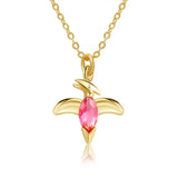 Fashion Delicate Zircon Dinosaur Necklaces