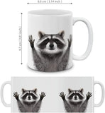 Adorable Raccoon Drinking Cup Animals Aso