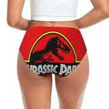 Custom Womens Jurassics Park Panties Underwear Animals Aso