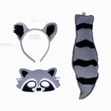 New Girls Raccoon Costume Animals-Aso