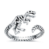 New 925 Sterling Silver Dinosaur Rings Animals-Aso
