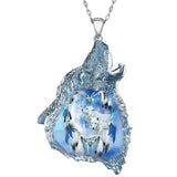 New Elegant Wolf Necklace - animalsaso02