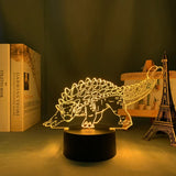 3D Dinosaur Night Light Desk Lamp