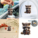 Cute Raccoon Rugby Pendant Decor - animalsaso02