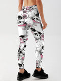 Fashion Women Skull Leggings Animals-Aso