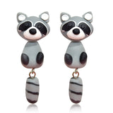 New Cute Raccoon Earrings
