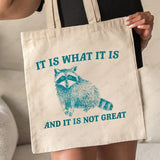 New Fashion Raccoon Pattern Shoulder Bags Animals-Aso