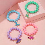4-Pack Cute Cartoon Dinosaur Bracelets - animalsaso02