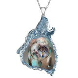 New Elegant Wolf Necklace - animalsaso02