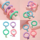 4-Pack Cute Cartoon Dinosaur Bracelets - animalsaso02