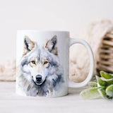 Funny Wolf Design Heat Sensitive Ceramic Mug